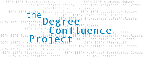 the Degree Confluence Project